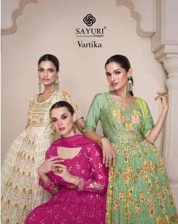 Vartika By Sayuri Designer Partywear Gown Collection